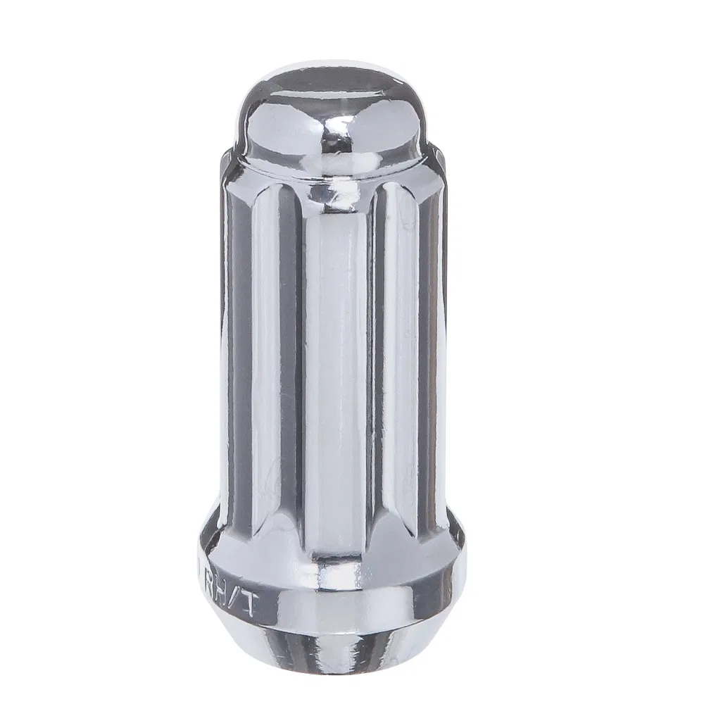 W1014ST – WC WHEEL ACC Lug Nut, 14 Millimeter x 1.5 Thread Size 60 Degree Conical Bulge 1.90 Inch/ 48.2 Millimeter Ov...